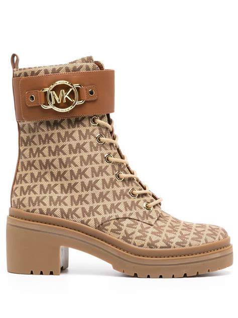 michael kors women's brown boots|Michael Kors wedge ankle boots.